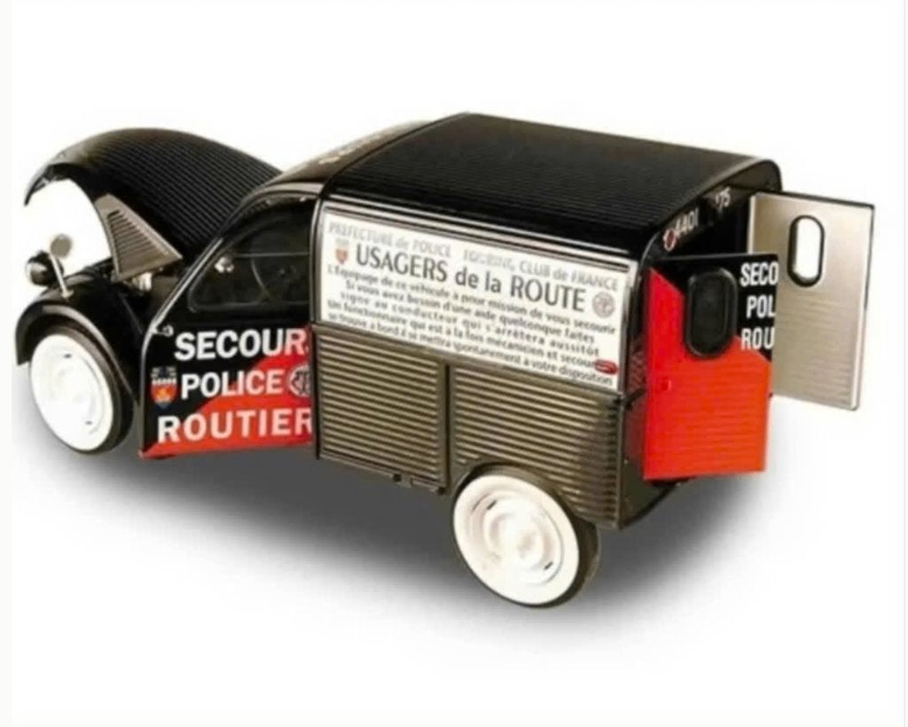 Citroen 2CV Fourgonnette 1952 Police 1/18 NOREV ref. 181504, Verzenden, Nieuw, Auto, Norev