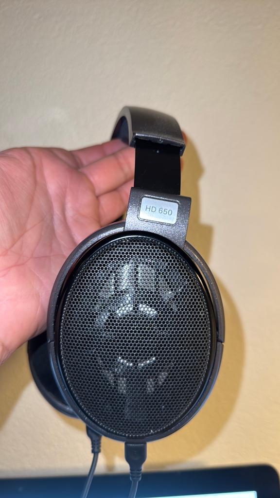 Sennheiser HD650 als nieuw, Ophalen of Verzenden, Zo goed als nieuw, Over oor (circumaural), Sennheiser