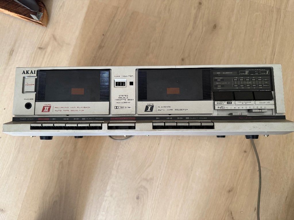 Dubbele cassettedeck AKAI, Ophalen of Verzenden, Akai