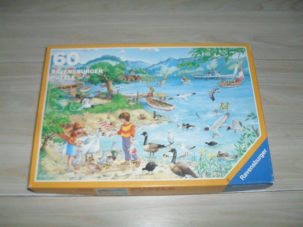 Aan het meer puzzle 60 stukjes, Ophalen, Minder dan 500 stukjes, Gebruikt, Legpuzzel