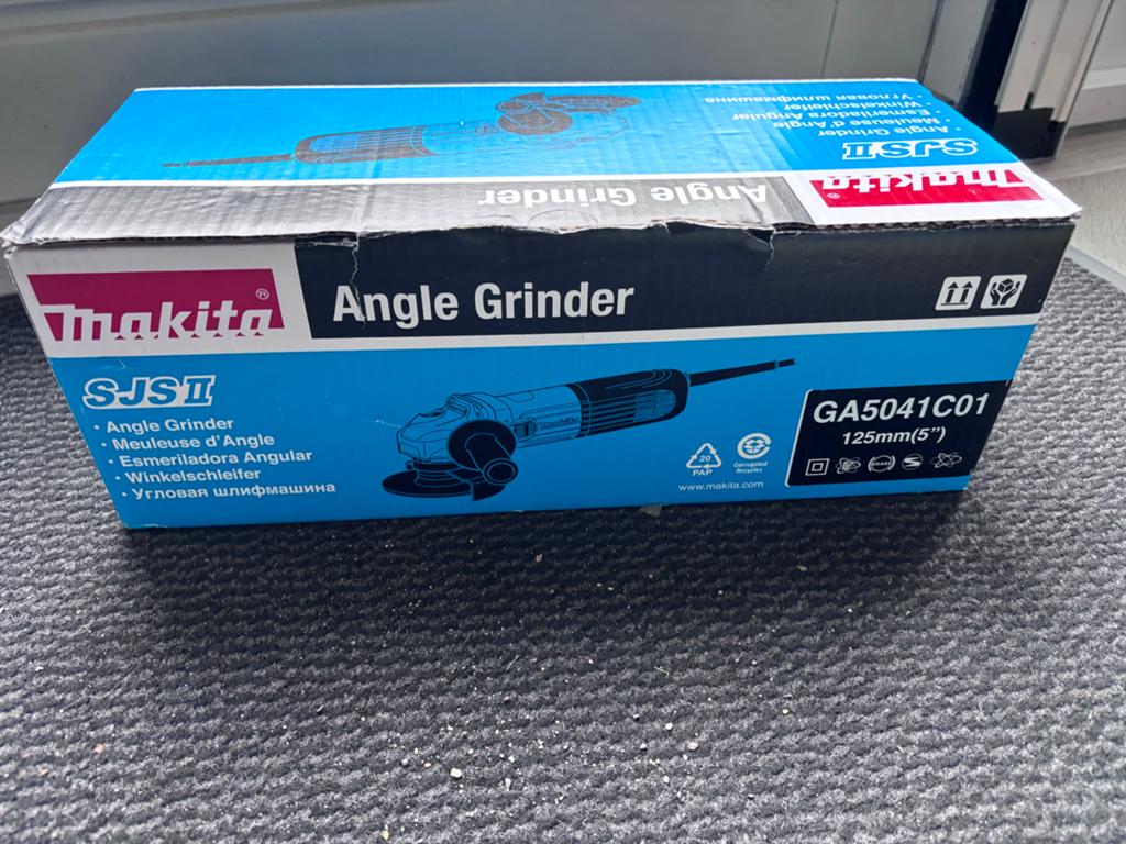 Nieuwe Makita GA5041C01 Haakse Slijper - 125mm, Ophalen of Verzenden, Nieuw, 1000 watt of meer, Haakse handslijpmachine