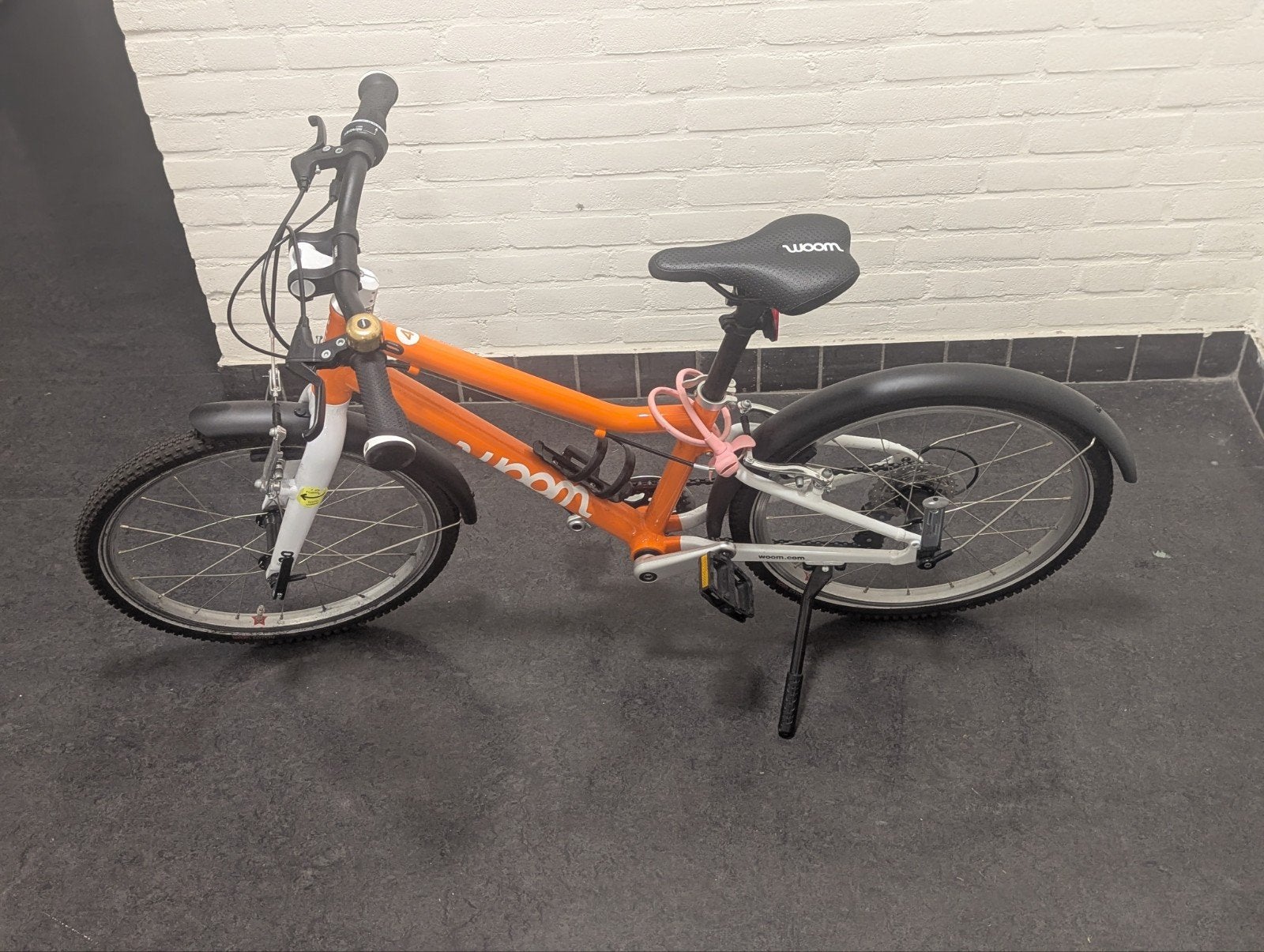 Woom ORIGINAL 4 (microSHIFT) (mudguards, kickstand & bell), Ophalen, 20 inch of meer