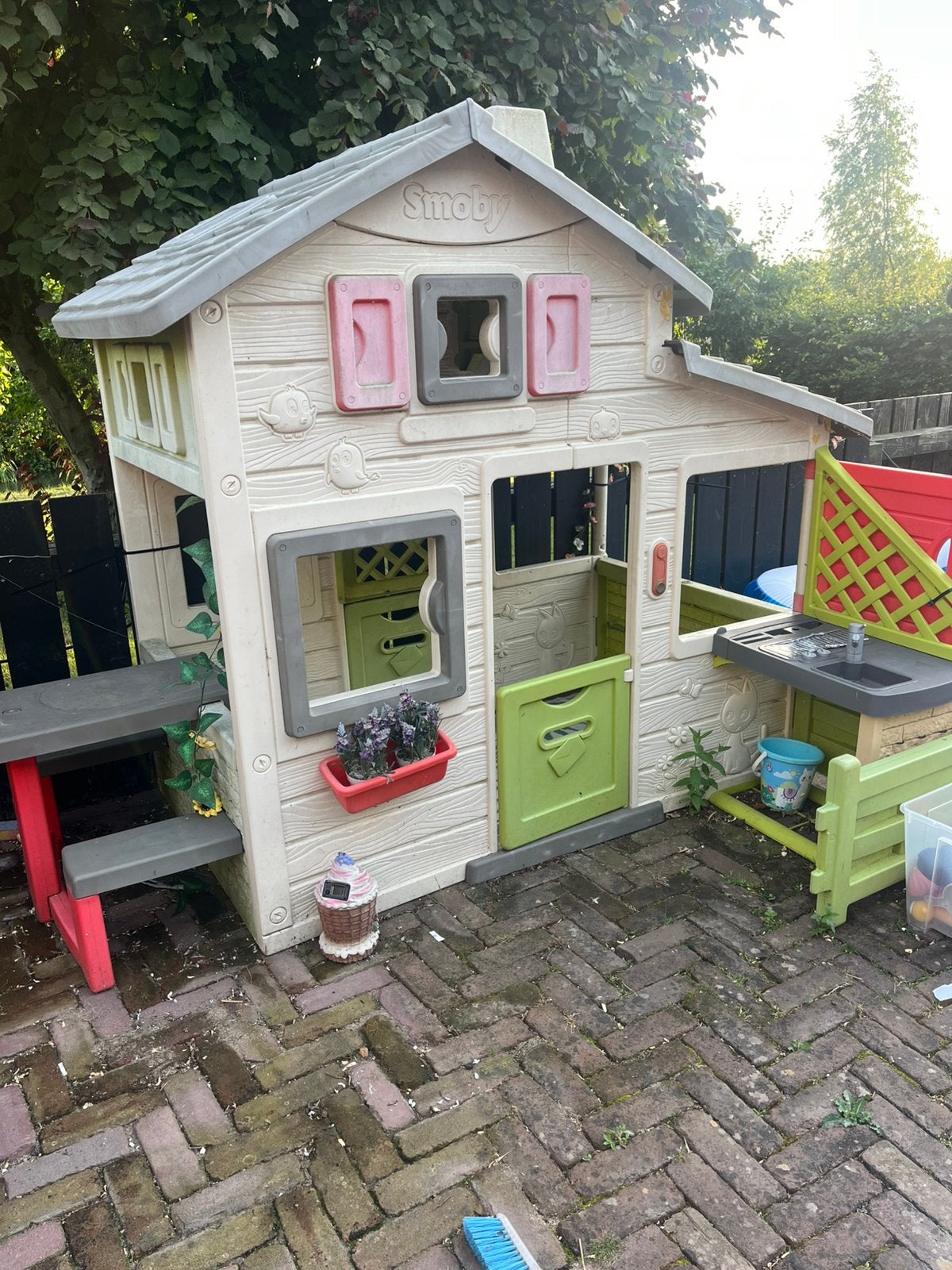 Smoby speelhuis, Ophalen, Gebruikt, Kunststof