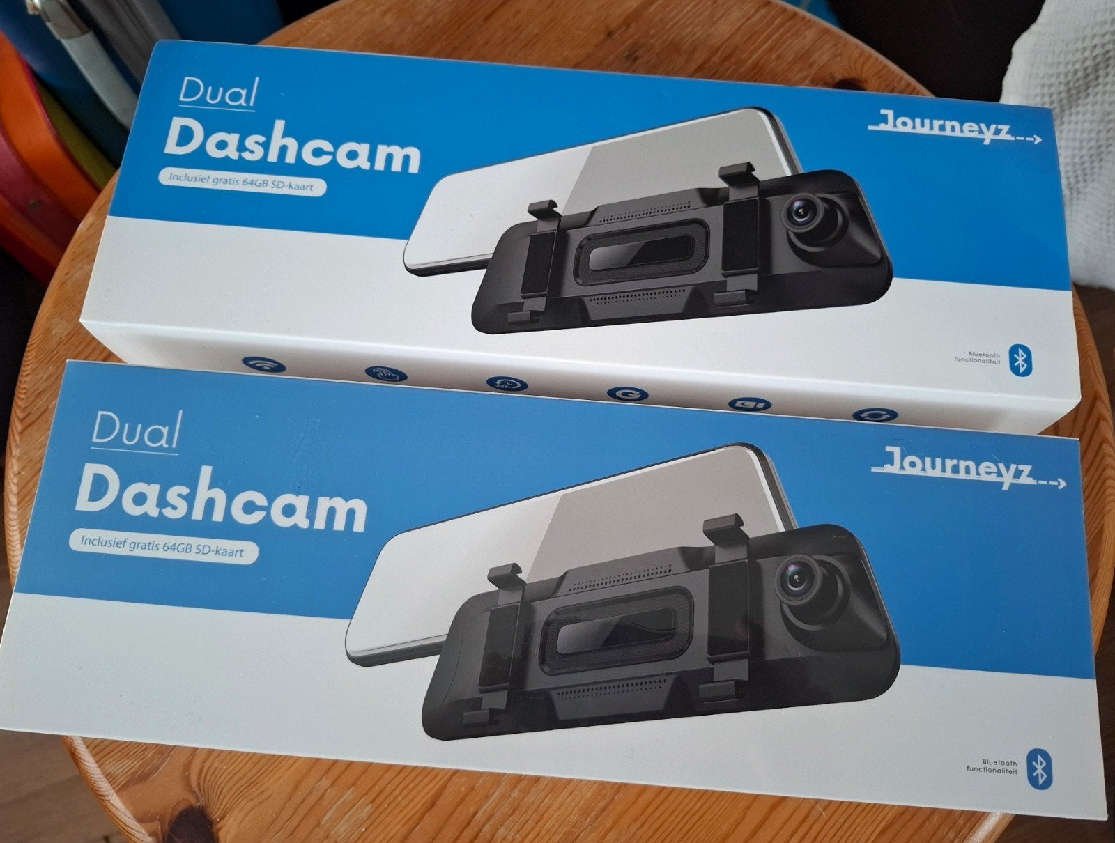 Journeyz Dual Dashcam, Ophalen, Nieuw