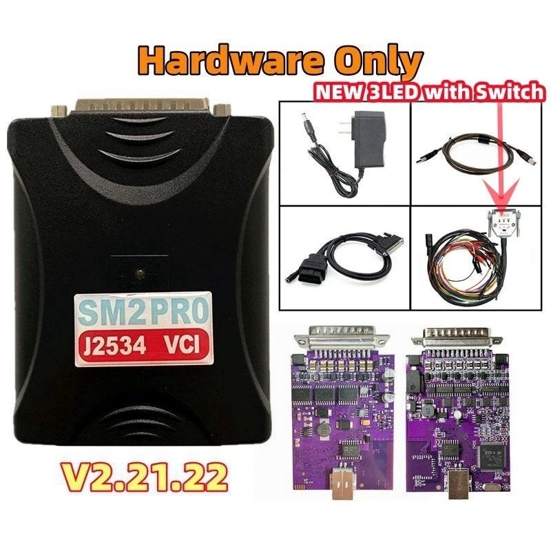 SM2 PRO J2534 VCI ECU Programmeur Diagnostische Tool, Ophalen of Verzenden, Nieuw