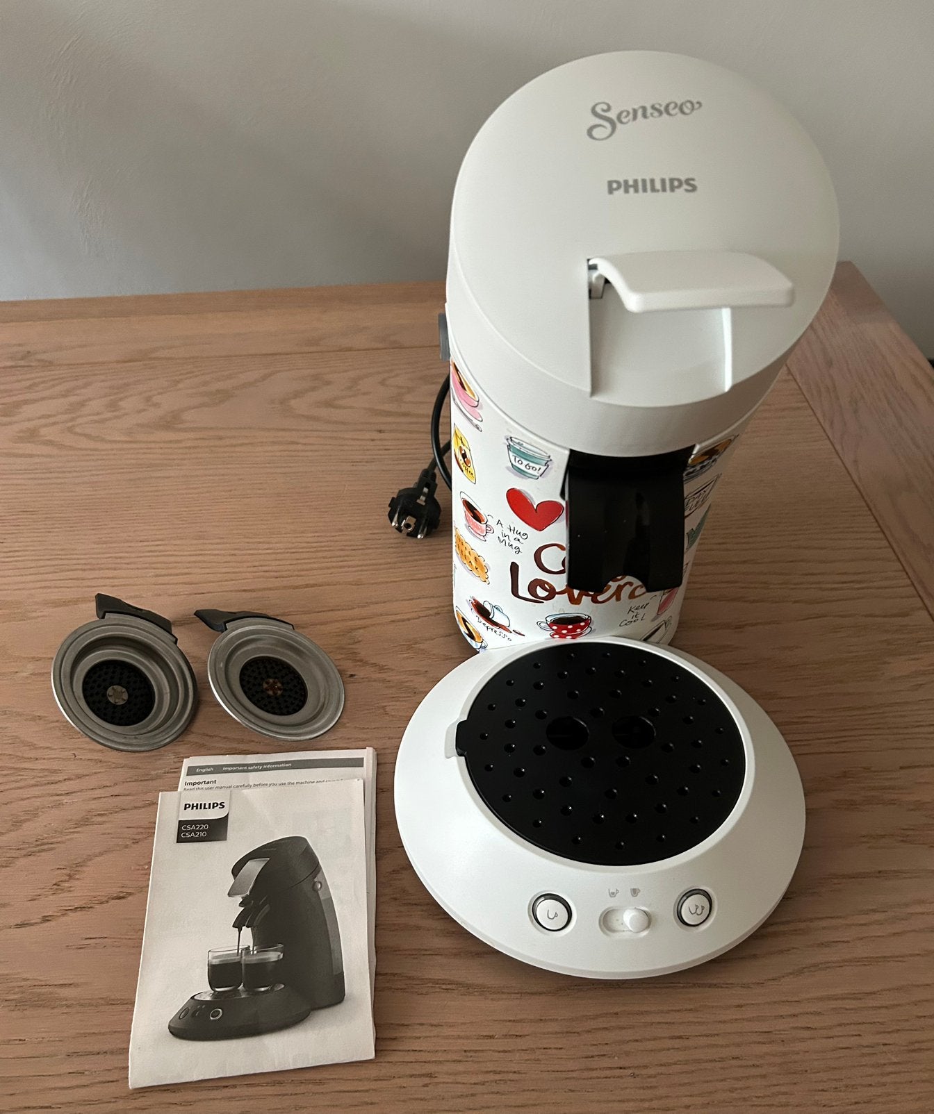 Senseo Blond Amsterdam in nieuwstaat, Ophalen, Zo goed als nieuw, Koffiemachine