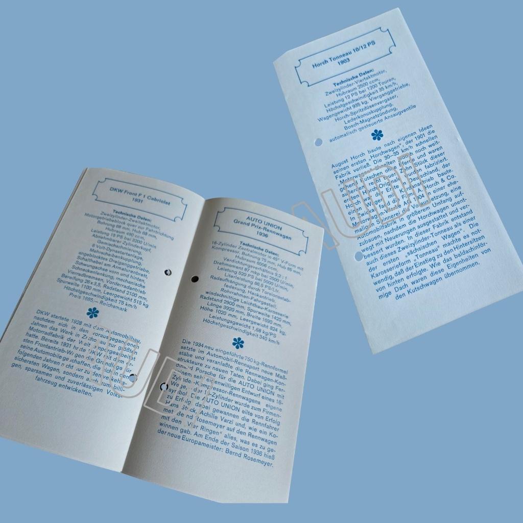 Audi - Folder met alle voorlopers van audi, Boeken, Verzenden, Gelezen, Audi