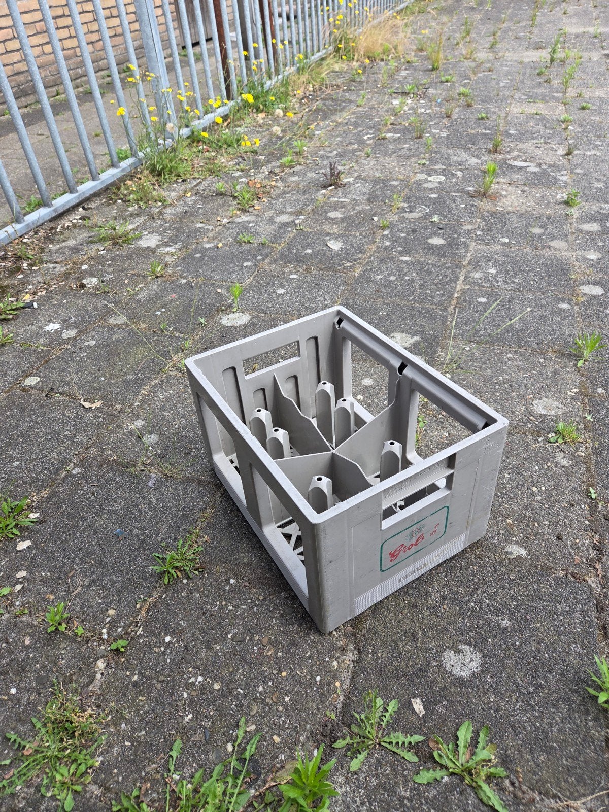 Oud Grolsch kratje, Ophalen of Verzenden, Gebruikt
