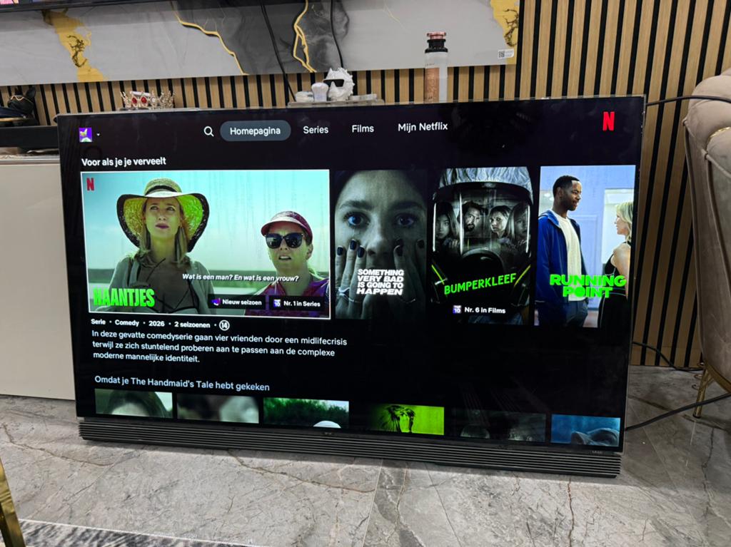 LG smart tv 55 inch oled, Audio, Tv en Foto, Televisies, Ophalen of Verzenden, Zo goed als nieuw, 100 cm of meer, LG