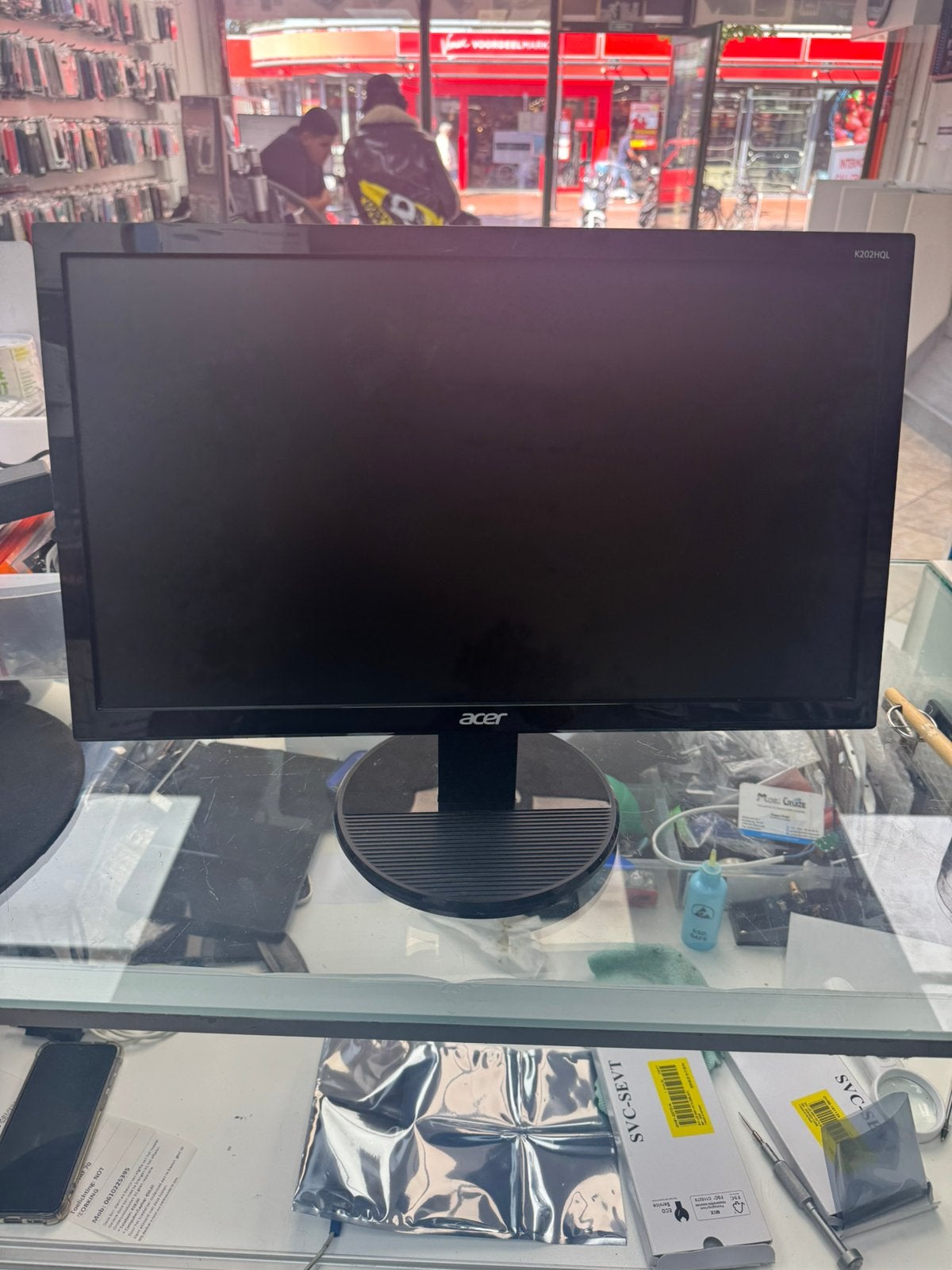 Acer, Computers en Software, Monitoren, Ophalen, Zo goed als nieuw, 60 Hz of minder, LED