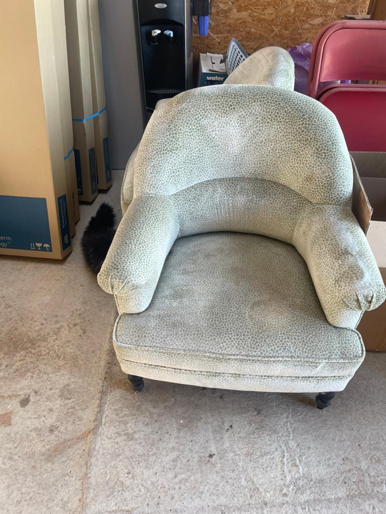 Gratis ophalen, 2 fauteuils, Huis en Inrichting, Fauteuils, Ophalen, Gebruikt, 75 tot 100 cm, 50 tot 75 cm