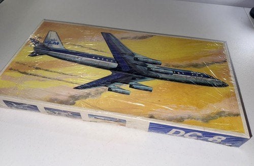 Douglas DC-8 in KLM-kleuren, Overige merken, Nieuw, Ophalen of Verzenden, Groter dan 1:72