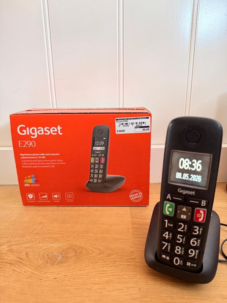 Gigaset E290: Gebruiksvriendelijke seniorentelefoon, Telecommunicatie, Vaste telefoons | Handsets en Draadloos, Ophalen of Verzenden