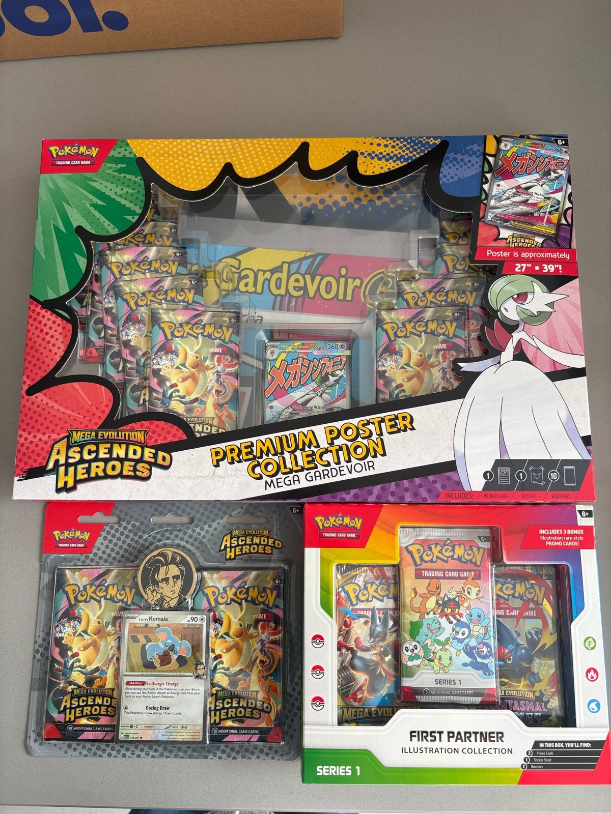 First partner, Ascended Heroes & Chaos Rising, Ophalen, Nieuw, Booster, Foil
