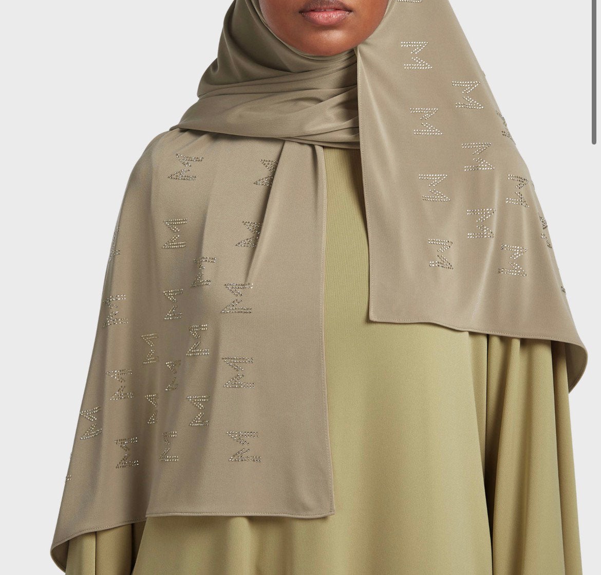 Merrachi hoofddoek | Hijab | Scarf | Hoofddoek | Beaver, Kleding | Dames, Mutsen, Sjaals en Handschoenen, Ophalen, Nieuw, Maat 46/48 (XL) of groter
