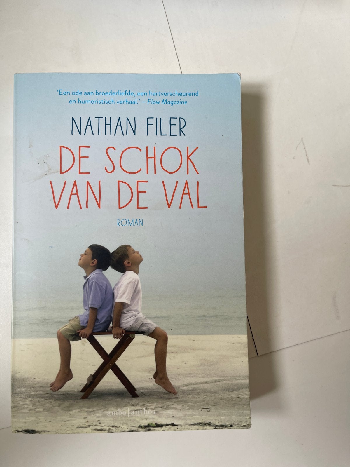 De Schok van de Val - Nathan Filer (Roman), Ophalen of Verzenden, Gelezen, Europa overig