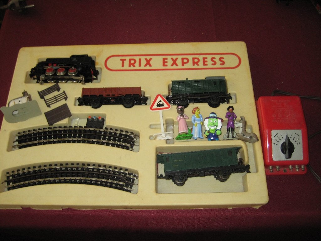 electrische trein, Trix, Ophalen of Verzenden, Zo goed als nieuw, Gelijkstroom