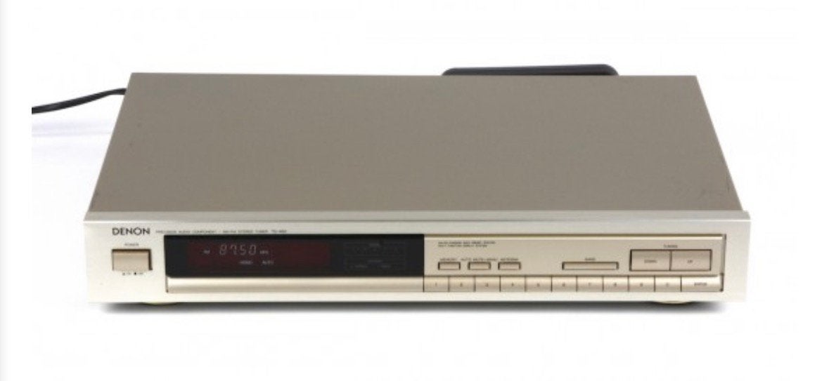 Denon TU-460 FM AM Tuner | Champagne, Ophalen of Verzenden, Gebruikt
