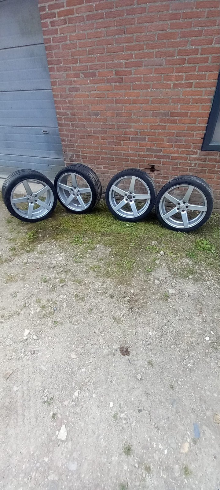 Gebruikte 20 inch velgen met banden (ET45, 5x130), Auto-onderdelen, Ophalen, Gebruikt, 255 mm, Banden en Velgen
