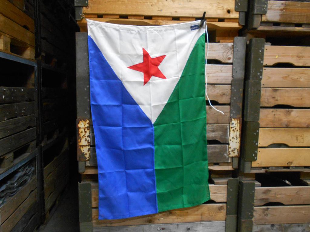 Scheepsvlag Shipmate vlag Djibouti Ca 70x115 cm, Diversen, Vlaggen en Wimpels, Ophalen of Verzenden, Nieuw