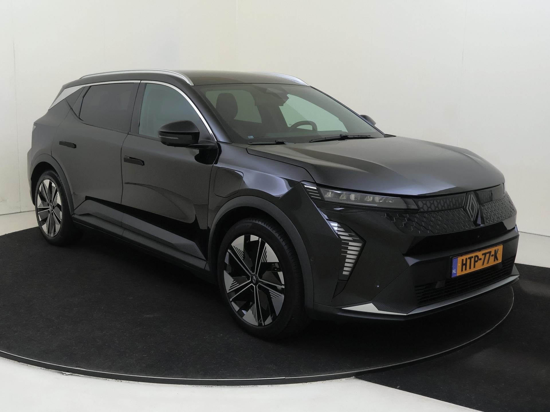 Renault Scenic E-Tech EV60 comfort range techno | Automaat |, Auto's, Renault, Gebruikt, Leder en Stof, Zwart, 430 km