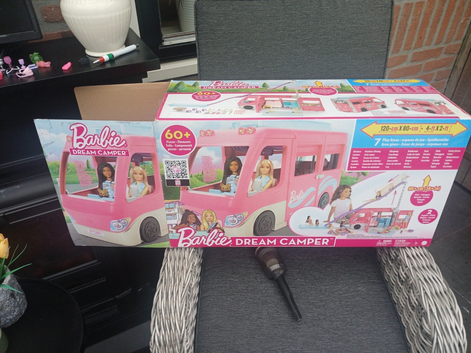 Barbie Dream Camper met veel Accessoires, Ophalen of Verzenden, Zo goed als nieuw