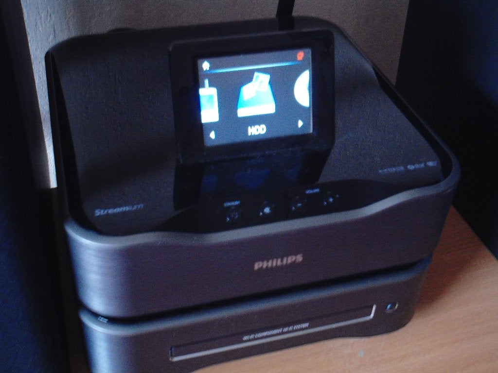 Philips MCI8080 Streamium Media player, compleet, Philips, Ophalen of Verzenden, Dvd-speler, 40 tot 70 watt
