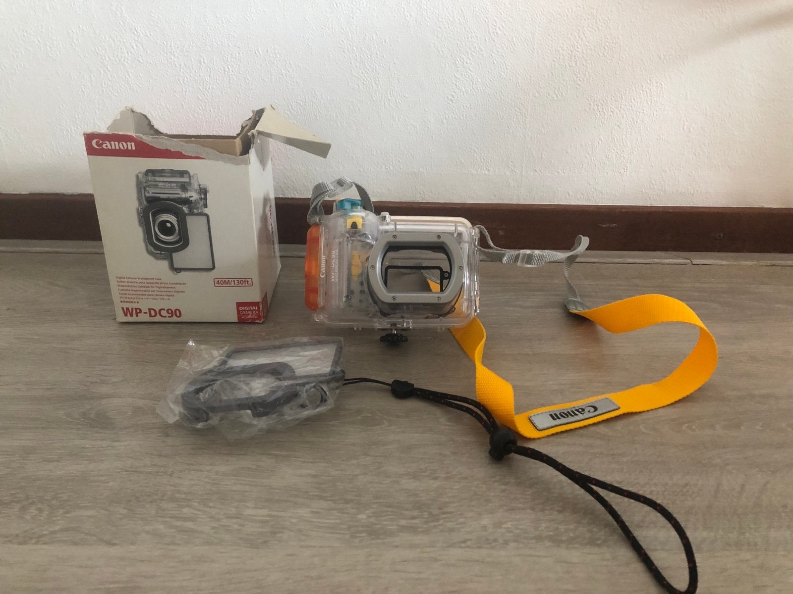 Canon WP-DC90 onderwaterhuis voor PowerShot A620/A610, Ophalen of Verzenden, Gebruikt, 10 t/m 40 meter, Onderwaterhuis