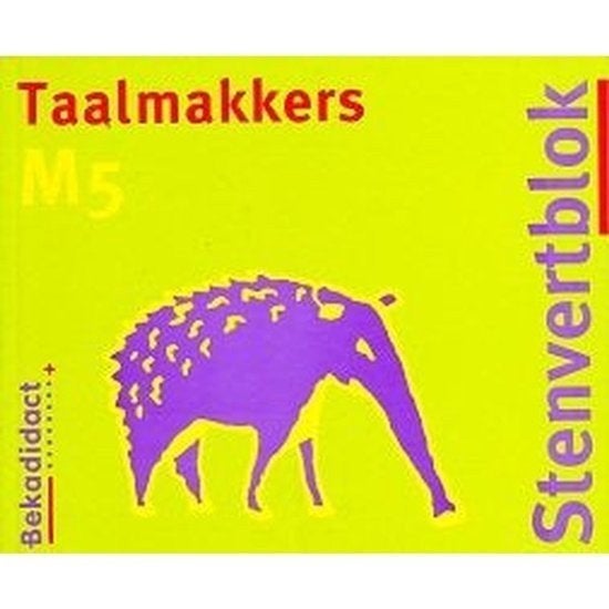 Stenvert Taalmakkers M5 (2 stuks) / NIEUW, Boeken, Schoolboeken, Nieuw, Nederlands, Overige niveaus, Ophalen of Verzenden