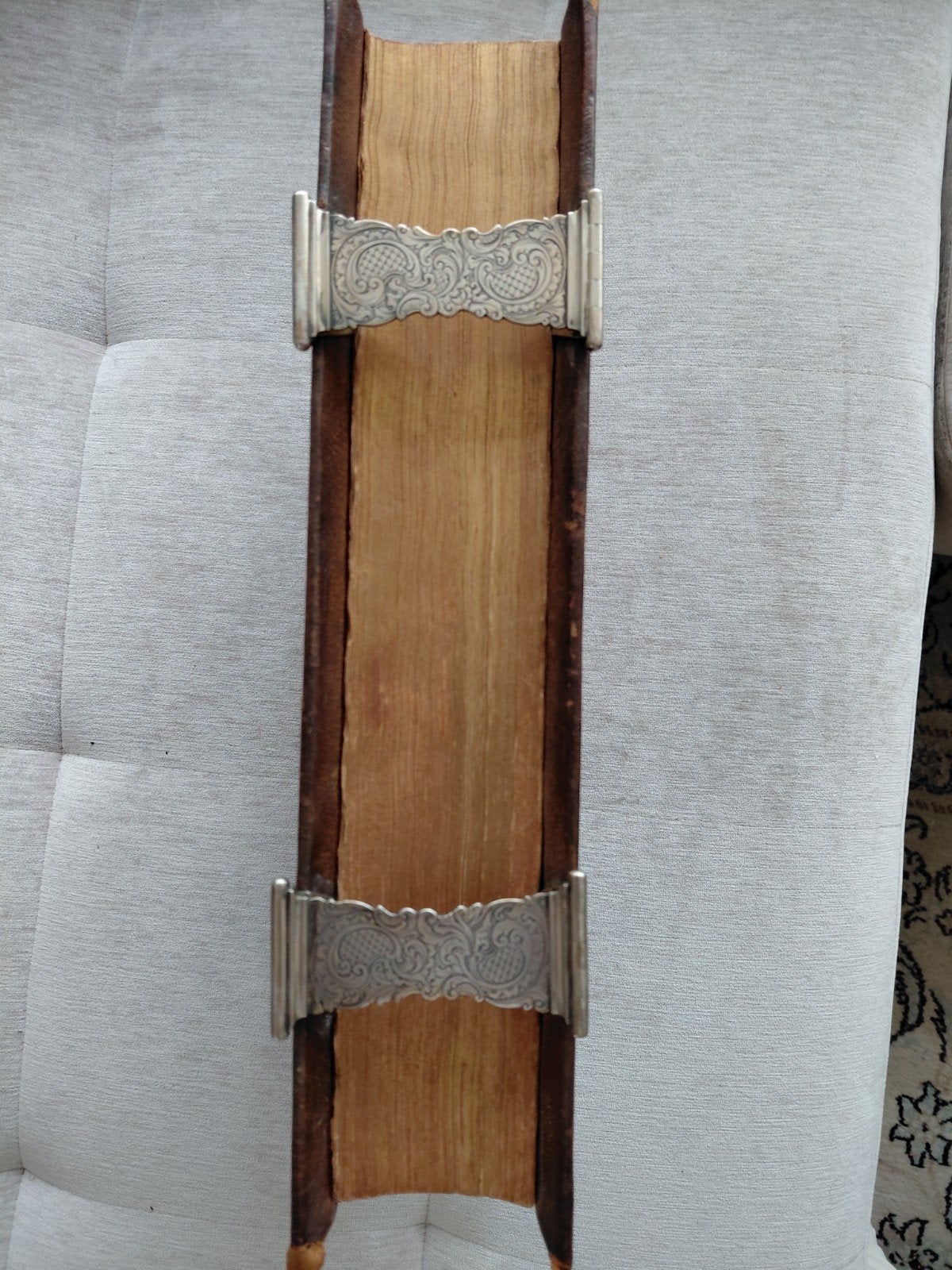 biblia Statenbijbel , kwarto, zeer zware zilveren sluitingen, Ophalen of Verzenden
