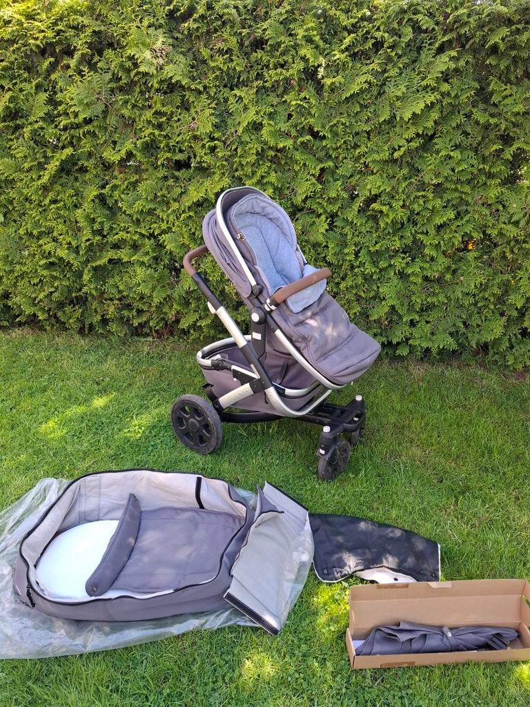 Joolz Geo 2 Combiwagen met reiswieg en zitje, Zo goed als nieuw, Combiwagen, Verstelbare duwstang, Ophalen