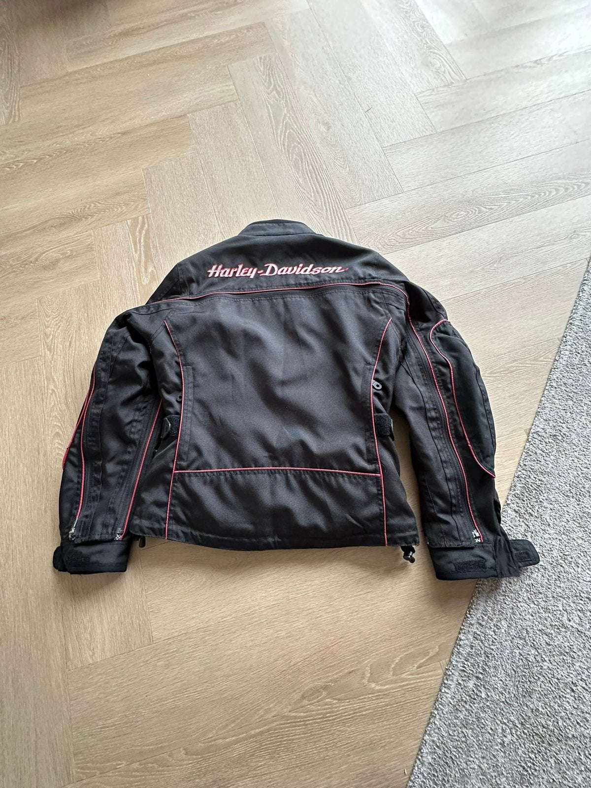 Harley Davidson damesjack, maat M, Motoren, Kleding | Motorkleding, Ophalen of Verzenden, Tweedehands, Dames, Jas | textiel