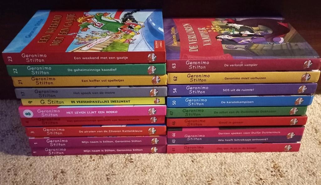 Geronimo Stilton hardcover boeken, Ophalen of Verzenden, Zo goed als nieuw, Geronimo Stilton, Fictie algemeen