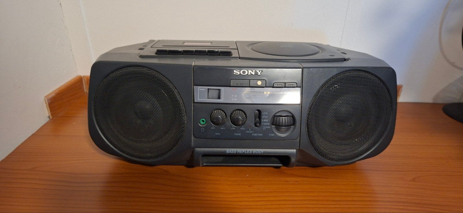 Sony CFD-910 Boombox met CD-speler en radio, Audio, Tv en Foto, Radio's, Ophalen of Verzenden, Gebruikt, Radio, Met cd-speler