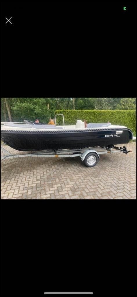 Beauty 540 Tender Sloep - Zo goed als nieuw!, Watersport en Boten, Tender, Zo goed als nieuw, Polyester, Overige merken