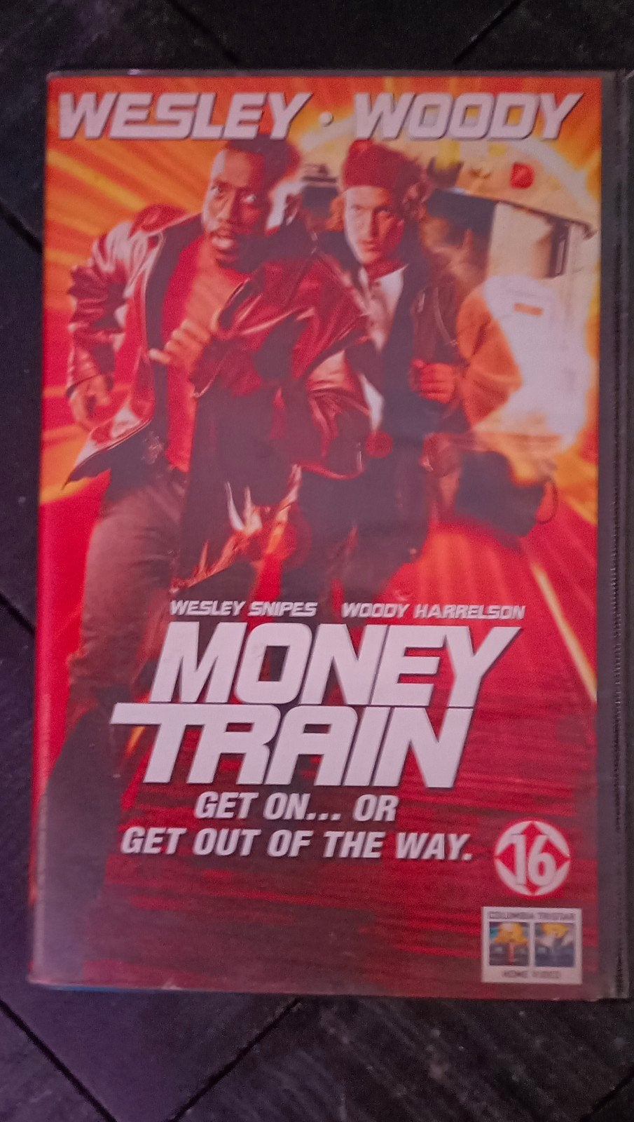 monytrain vhs video band film Lees adv, Alle leeftijden, Ophalen of Verzenden, Zo goed als nieuw