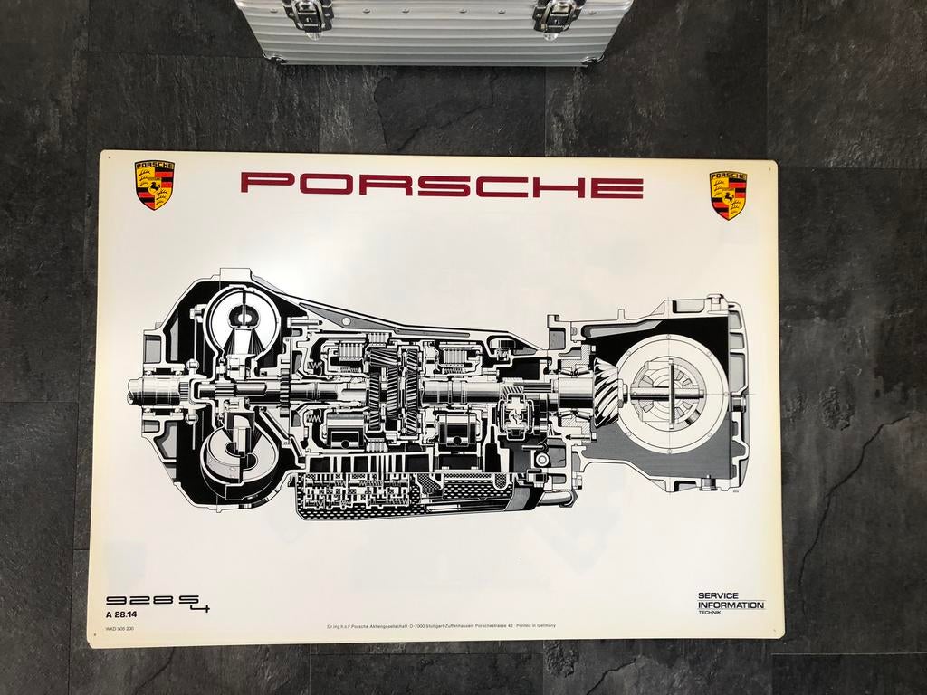 Porsche 928S werkplaats techniek afbeelding, Ophalen of Verzenden, Zo goed als nieuw, Auto's