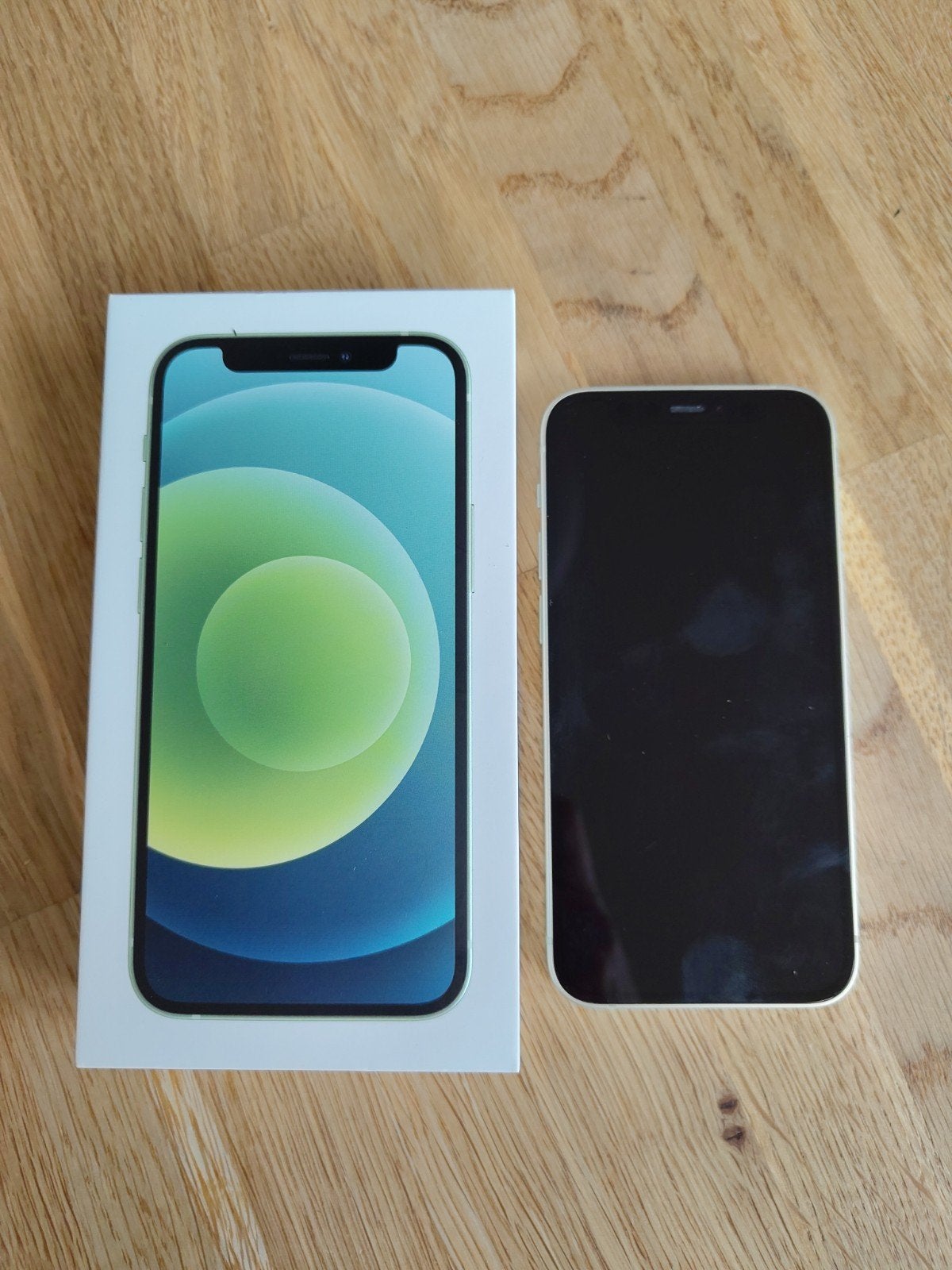 iPhone 12 mini groen 64GB, Telecommunicatie, 83 %, IPhone 12 Mini, Ophalen of Verzenden, Zo goed als nieuw