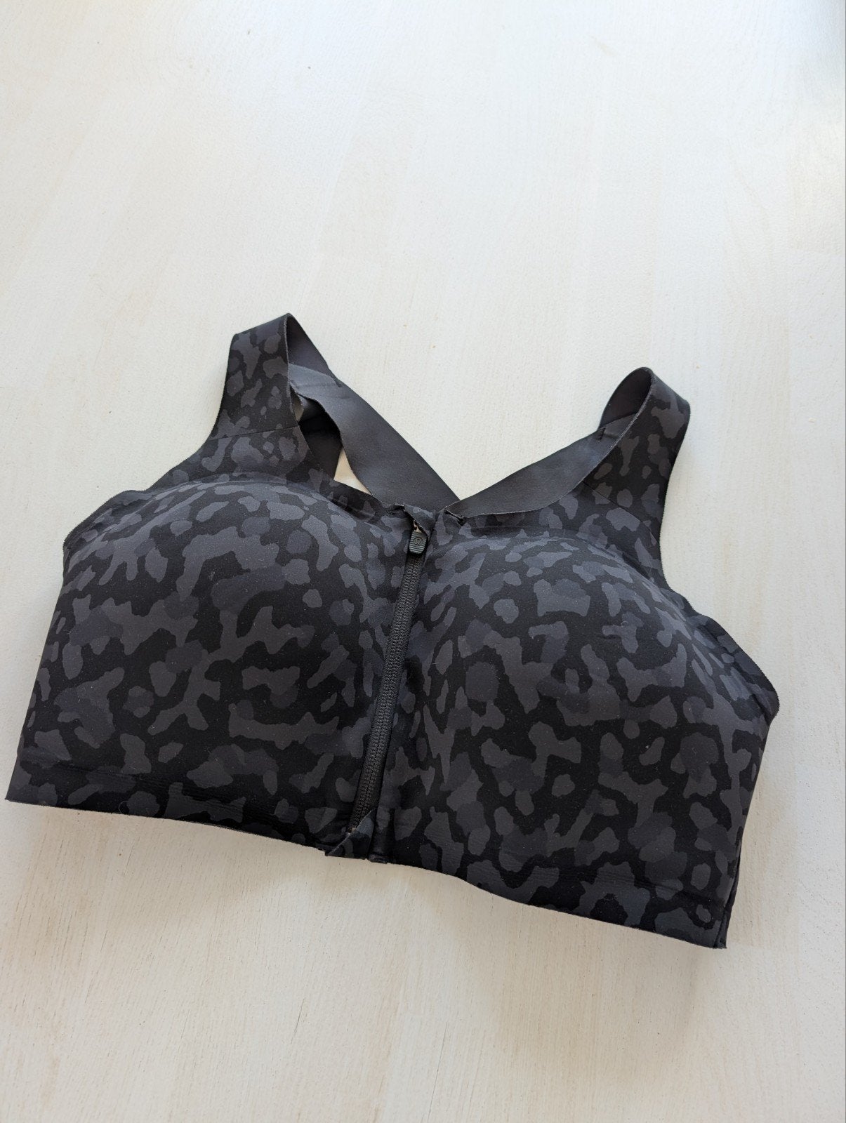 Lululemon Energy Zip-Front Bra High-Support, Zwart, Ophalen of Verzenden, Zo goed als nieuw, Hardlopen of Fietsen