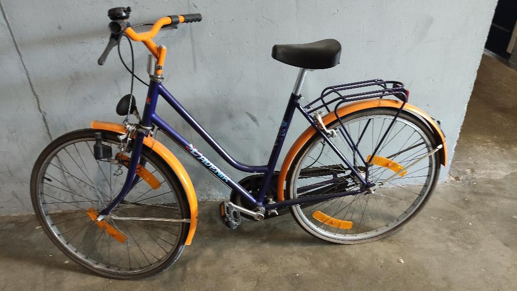 kinderfiets, Fietsen en Brommers, Ophalen, Gebruikt, 20 inch, Handrem