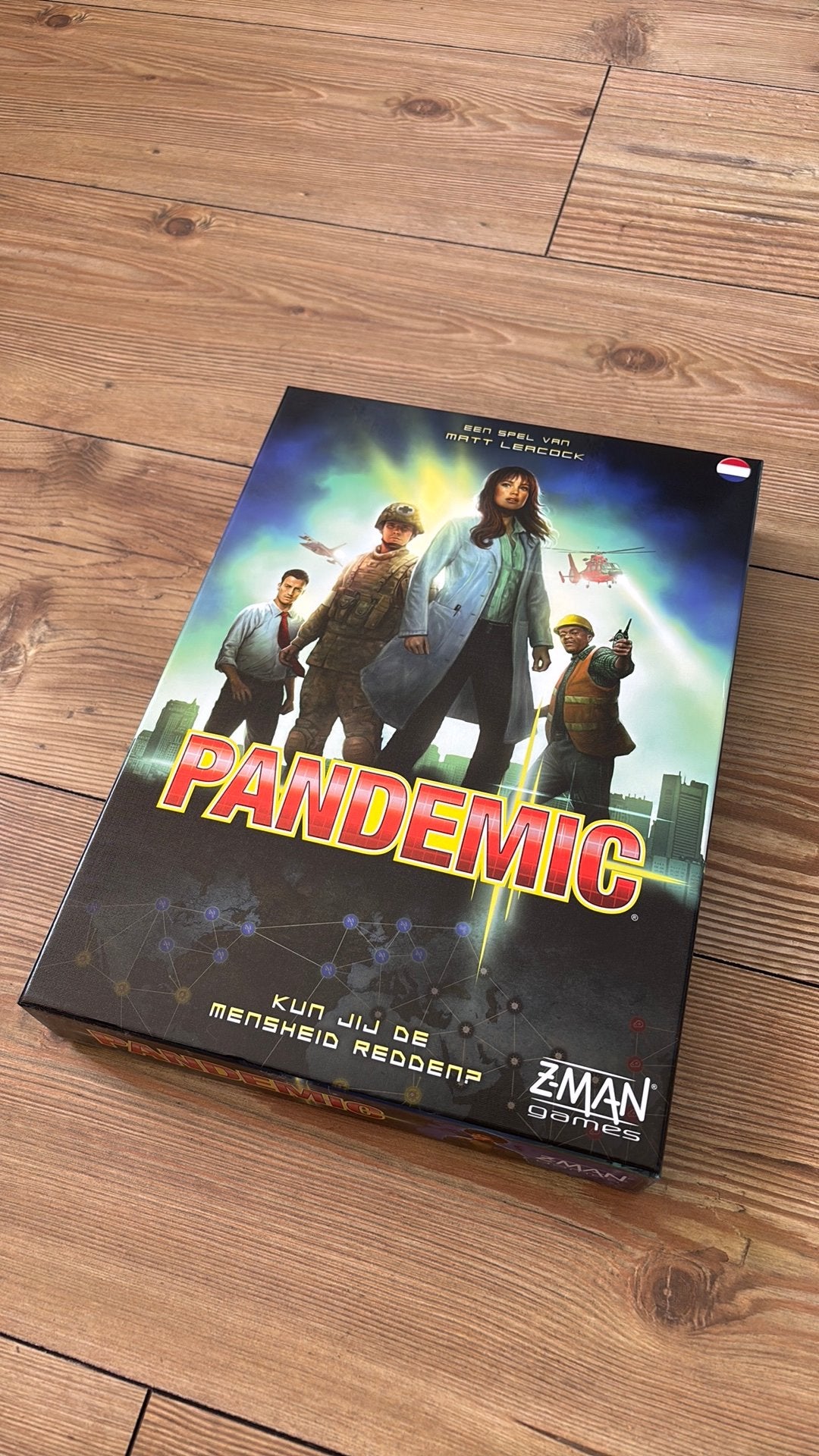 Pandemic Nederlands, Hobby en Vrije tijd, Gezelschapsspellen | Bordspellen, Ophalen of Verzenden, Zo goed als nieuw