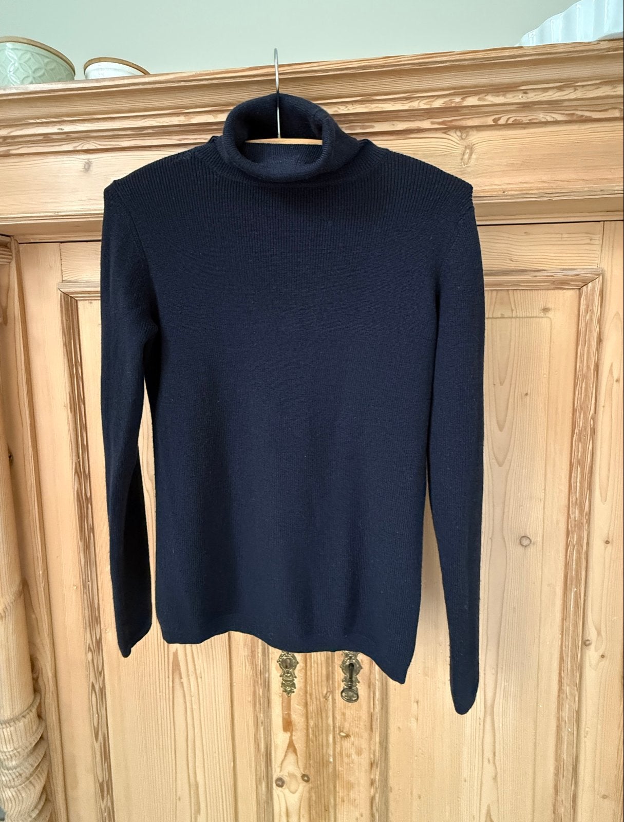 Merino wollen coltrui FUB, maat M, Ophalen of Verzenden, Maat 38/40 (M), Blauw