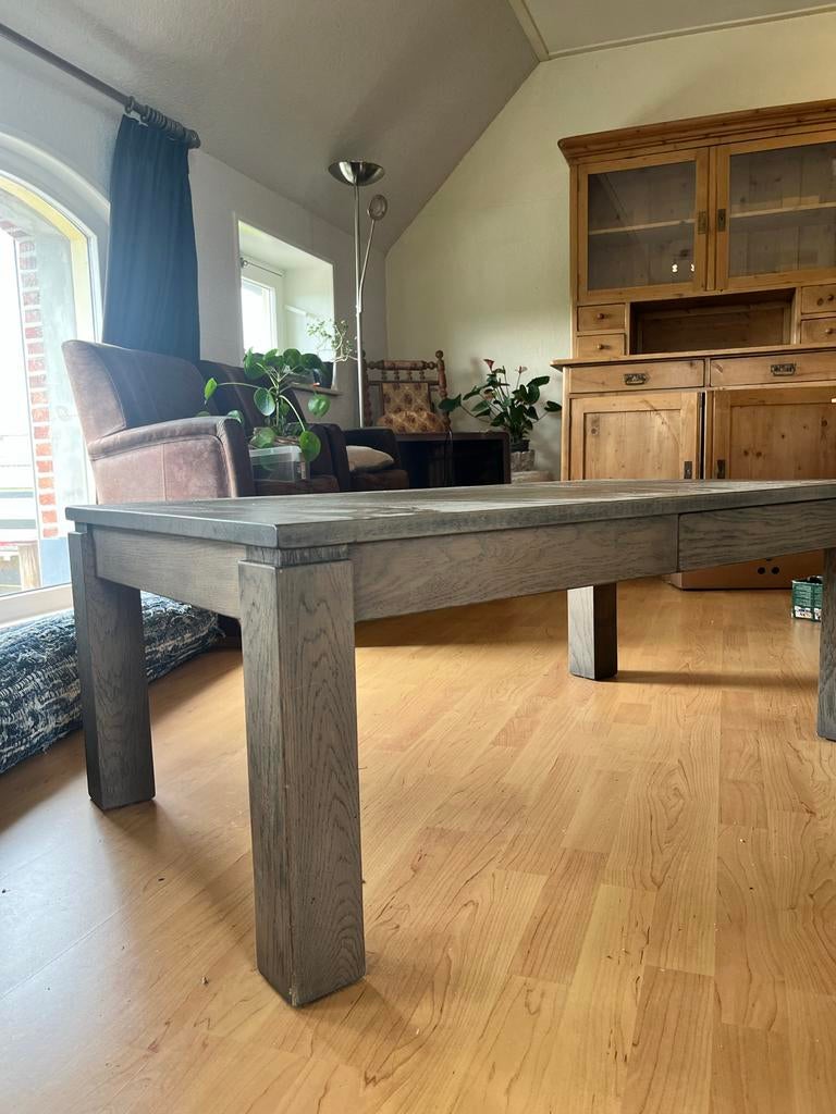 Salontafel met lades 117x68 cm, Huis en Inrichting, Tafels | Salontafels, Ophalen, Gebruikt, 100 tot 150 cm, 50 tot 100 cm