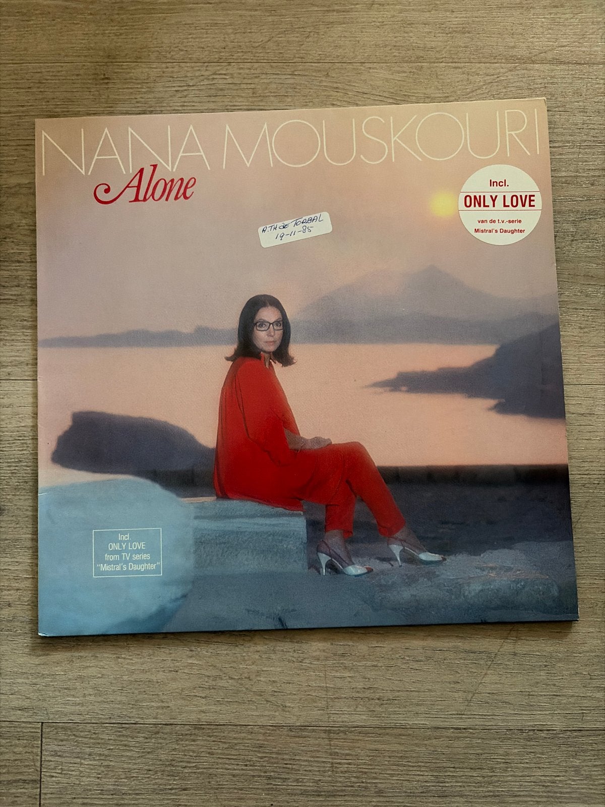 Nana Mouskouri - Alone LP (Incl. Only Love), LP, Gebruikt, Pop, 12 inch