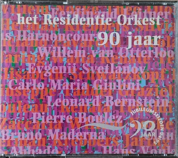 Het Residentie Orkest–90 Jaar - Jubileumsseizoen 94/95  2xCD, Gebruikt, Boxset, Ophalen of Verzenden, Classicisme