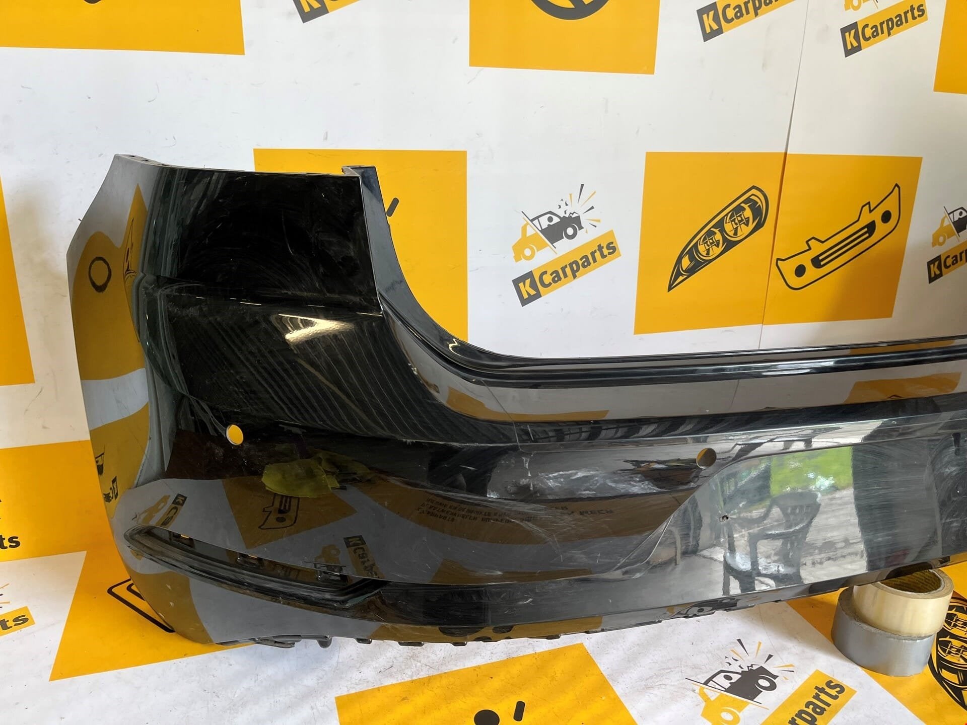 Achterbumper vw golf VII 7.5 PDC 17-2023 bumper 5G6807421BK, Info@fabrikant.eu, Ophalen of Verzenden, Achter, Bumper