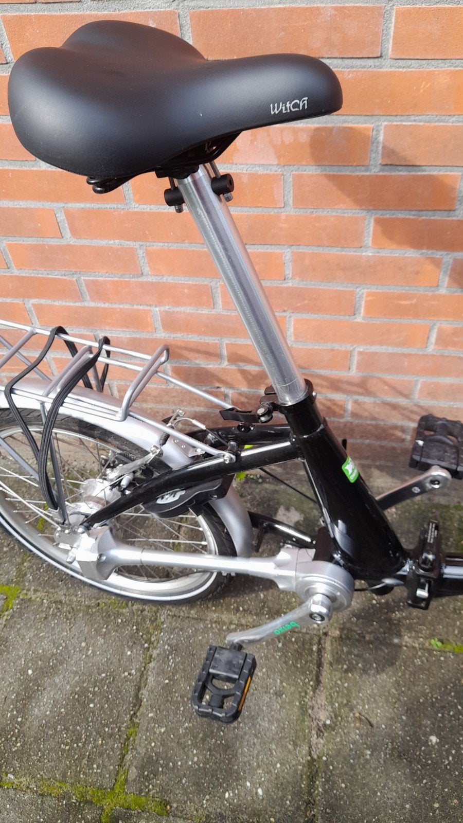 Beixo Vouwfiets Compact Lage Instap met cardanas Zwart, Velgrem, Versnellingen, Zo goed als nieuw, Dames
