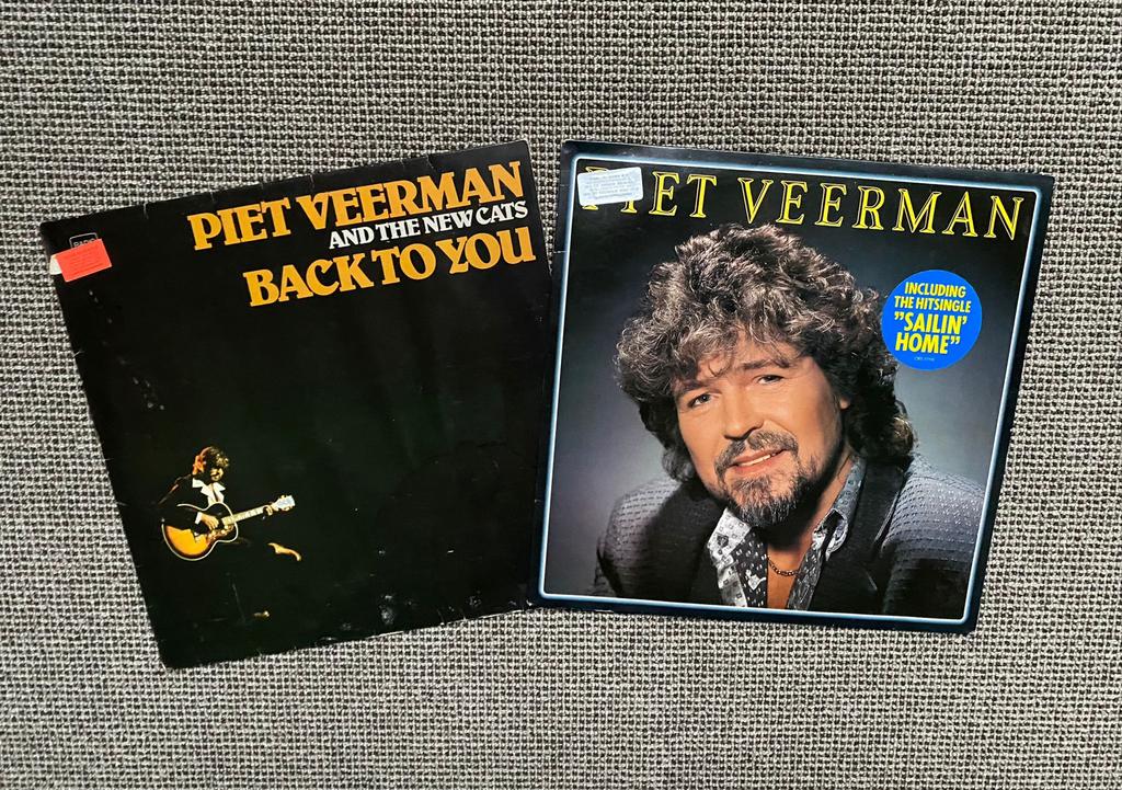Piet Veerman 2 lp’s, Ophalen, Gebruikt, 12 inch