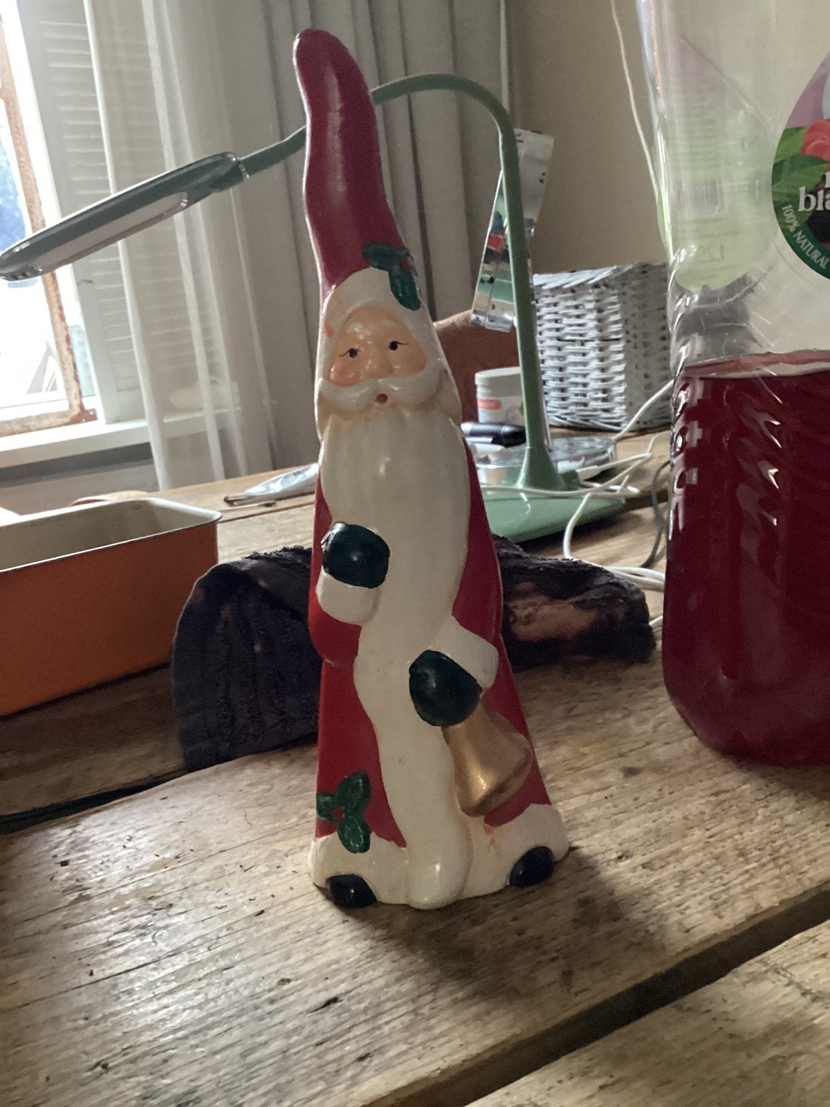 Oude kerstman in brocante stijl, Ophalen of Verzenden