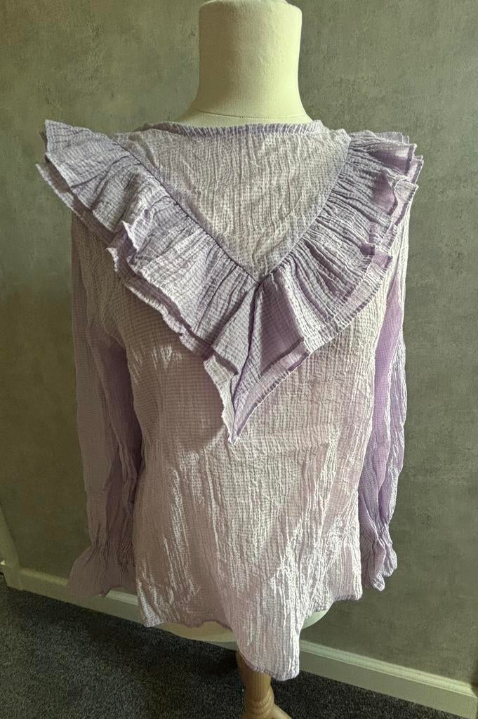 > Mooi blouse, Loavies!, Ophalen of Verzenden, Zo goed als nieuw, Maat 38/40 (M), Paars